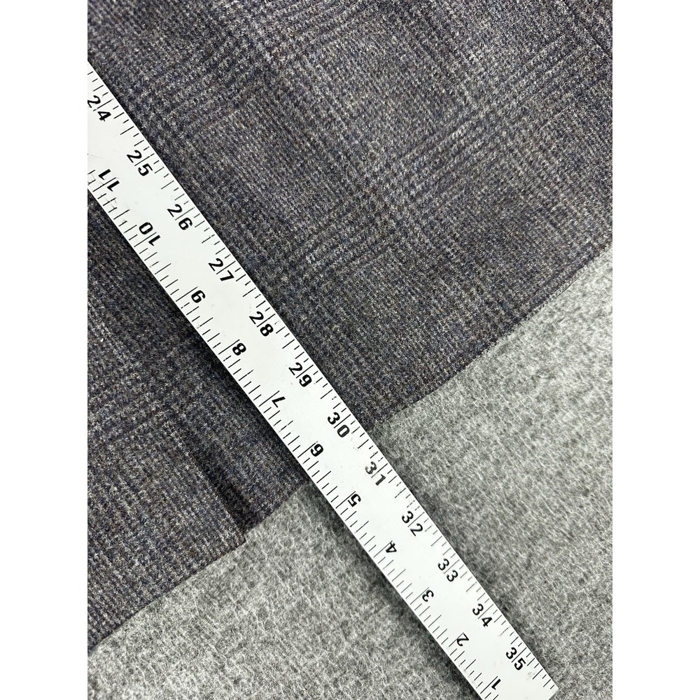 Vintage Givenchy Paris Wool Sport Coat SZ 41 Gray Tweed Single Vent Old Money - Picture 9 of 12